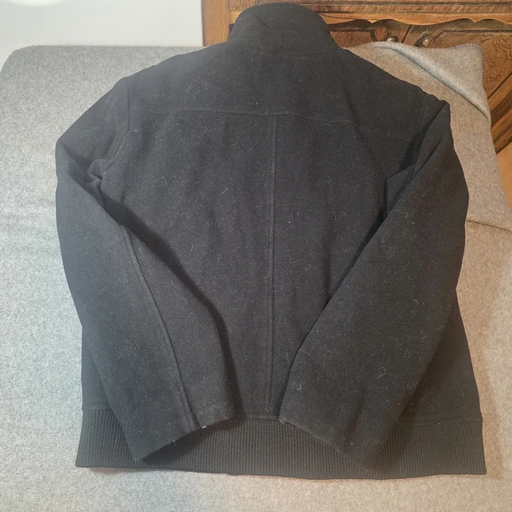 Y2k Banana Republic Fullzip Jacket Wool Cashmere Blend Xl R1